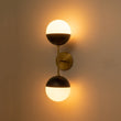Load image into Gallery viewer, LightFixturesUSA - (OpenBox) Modern 2 - Light Opal Glass Globe Wall Sconce - Wall Sconce - Nickel -