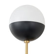 Load image into Gallery viewer, LightFixturesUSA - (OpenBox) Modern 2 - Light Opal Glass Globe Wall Sconce - Wall Sconce - Nickel -