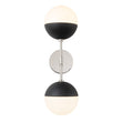 Load image into Gallery viewer, LightFixturesUSA - (OpenBox) Modern 2 - Light Opal Glass Globe Wall Sconce - Wall Sconce - Nickel -