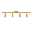 Load image into Gallery viewer, LightFixturesUSA - (OpenBox) Modern 4 - Light Linear Semi Flush Track Light - Ceiling Light - Gold -