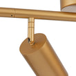 Load image into Gallery viewer, LightFixturesUSA - (OpenBox) Modern 4 - Light Linear Semi Flush Track Light - Ceiling Light - Gold -