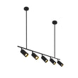 Load image into Gallery viewer, LightFixturesUSA - (OpenBox) Modern 4 - Light Linear Semi Flush Track Light - Chandelier - Black - 3 - Lt
