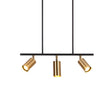 Load image into Gallery viewer, LightFixturesUSA - (OpenBox) Modern 4 - Light Linear Semi Flush Track Light - Chandelier - Gold - 3 - Lt