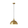 Load image into Gallery viewer, LightFixturesUSA - (OpenBox) Modern Brass Single Dome Pendant Light - Pendant Light -