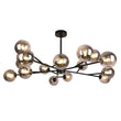 Load image into Gallery viewer, LightFixturesUSA - (OpenBox) Modern Sputnik Branching Bubble Chandelier - Chandelier - Brass -