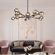 Load image into Gallery viewer, LightFixturesUSA - (OpenBox) Modern Sputnik Branching Bubble Chandelier - Chandelier - Brass -