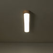 Load image into Gallery viewer, LightFixturesUSA - (OpenBox) Natural Wood Long Oval Dimmable LED Flush Mount - Ceiling Light - Included Control (3000K - 6000K) -