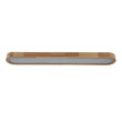 Load image into Gallery viewer, LightFixturesUSA - (OpenBox) Natural Wood Long Oval Dimmable LED Flush Mount - Ceiling Light - Included Control (3000K - 6000K) -