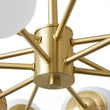 Load image into Gallery viewer, LightFixturesUSA - (OpenBox) Opal Glass Globe Sputnik Chandelier - Chandelier -
