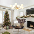 Load image into Gallery viewer, LightFixturesUSA - (OpenBox) Opal Glass Globe Sputnik Chandelier - Chandelier -