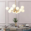 Load image into Gallery viewer, LightFixturesUSA - (OpenBox) Opal Glass Globe Sputnik Chandelier - Chandelier -
