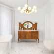 Load image into Gallery viewer, LightFixturesUSA - (OpenBox) Opal Glass Globe Sputnik Chandelier - Chandelier -