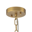 Load image into Gallery viewer, LightFixturesUSA - (OpenBox) Tiered Hammered Water Glass Round Semi Flush Mount - Ceiling Light - Black -