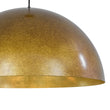 Load image into Gallery viewer, LightFixturesUSA - Oversized Antique Dark Rust Iron Dome Pendant Light - Pendant Light - 23 in./Aged Gold -