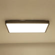 Load image into Gallery viewer, LightFixturesUSA - Rectangle Walnut Dimmable LED Flush Mount Ceiling Light - Ceiling Light - Walnut -