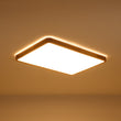 Load image into Gallery viewer, LightFixturesUSA - Rectangle Wood Dimmable LED Flush Mount Light - Ceiling Light - Wooden -