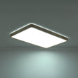 Load image into Gallery viewer, LightFixturesUSA - Rectangle Wood Dimmable LED Flush Mount Light - Ceiling Light - Wooden -