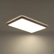 Load image into Gallery viewer, LightFixturesUSA - Rectangle Wood Dimmable LED Flush Mount Light - Ceiling Light - Wooden -