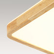 Load image into Gallery viewer, LightFixturesUSA - Rectangle Wood Dimmable LED Flush Mount Light - Ceiling Light - Wooden -