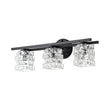 Load image into Gallery viewer, LightFixturesUSA - Rubik Cube Style Faceted Crystal Shade Vanity Wall Sconce - Wall Sconce - 3 - Lt -