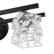 Load image into Gallery viewer, LightFixturesUSA - Rubik Cube Style Faceted Crystal Shade Vanity Wall Sconce - Wall Sconce - 4 - Lt -