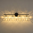 Load image into Gallery viewer, LightFixturesUSA - Rubik Cube Style Faceted Crystal Shade Vanity Wall Sconce - Wall Sconce - 4 - Lt -