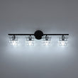Load image into Gallery viewer, LightFixturesUSA - Rubik Cube Style Faceted Crystal Shade Vanity Wall Sconce - Wall Sconce - 4 - Lt -