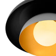 Load image into Gallery viewer, LightFixturesUSA - Scandinavian 2 - Layer Metal Dome Semi Flush Mount Light - Ceiling Light - 18 in -