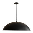 Load image into Gallery viewer, LightFixturesUSA - Scandinavian Retro Oversized Black Gold Flat Dome Metal Pendant - Chandelier - Black+Gold -