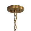 Load image into Gallery viewer, LightFixturesUSA - Statement Brass Cluster Ribbed Glass Bubble Orb Chandelier - Chandelier - Brass -