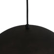 Load image into Gallery viewer, LightFixturesUSA - Vintage Luxe Black Gold Hammered Dome Pendant Light - Pendant Light - 15.7 in -