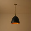 Load image into Gallery viewer, LightFixturesUSA - Vintage Luxe Farmhouse Large Iron Bell Pendant Light - Pendant Light - White -