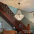 Load image into Gallery viewer, LightFixturesUSA - Vintage Luxury Antique Bronze Crystal Empire Chandelier - Chandelier - Antique -