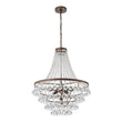 Load image into Gallery viewer, LightFixturesUSA - Vintage Luxury Antique Bronze Crystal Empire Chandelier - Chandelier - Antique -