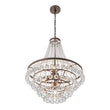 Load image into Gallery viewer, LightFixturesUSA - Vintage Luxury Antique Bronze Crystal Empire Chandelier - Chandelier - Antique -