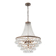 Load image into Gallery viewer, LightFixturesUSA - Vintage Luxury Antique Bronze Crystal Empire Chandelier - Chandelier - Antique -