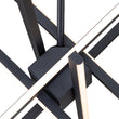 Load image into Gallery viewer, 6-Light LED Rod Sputnik Chandelier