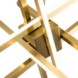Load image into Gallery viewer, 6-Light LED Rod Sputnik Chandelier