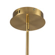 Load image into Gallery viewer, 6-Light LED Rod Sputnik Chandelier