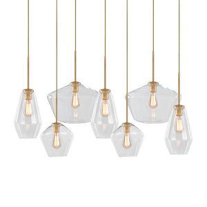 7-light Cluster Kitchen Island Pendant Lighting