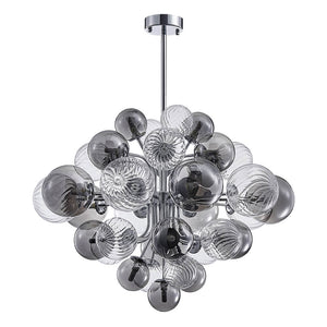 Cluster Glass Globe Bubble Chandelier 23.6"/31.5" Wide Large Chandelier
