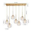 Load image into Gallery viewer, Globe Cluster Kitchen Island Pendant Light