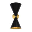Load image into Gallery viewer, Mid-Century Modern Black Wall Sconce