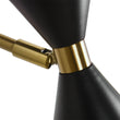 Load image into Gallery viewer, Mid-Century Modern Black Wall Sconce