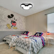 Load image into Gallery viewer, Dimmable Modern Mickey Design LED Flush Ceiling Light