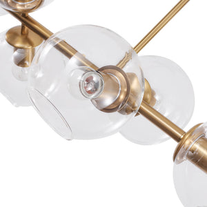 Modern Mid-Century Globe Kitchen Island Pendant Light