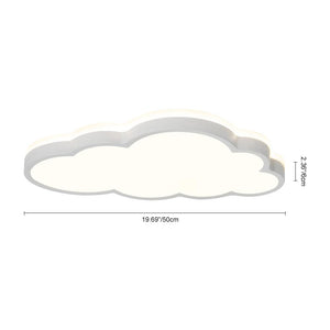 LightFixturesia-LED Cloud Light Fixture for Kids-Flush Mount Light-Default Title-