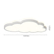 Load image into Gallery viewer, LightFixturesia-LED Cloud Light Fixture for Kids-Flush Mount Light-Default Title-