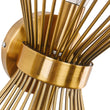 Load image into Gallery viewer, LightFixturesia-Mid-century Modern Starburst Brass Wall Sconce-Wall Sconce-Default Title-