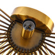 Load image into Gallery viewer, LightFixturesia-Mid-century Modern Starburst Brass Wall Sconce-Wall Sconce-Default Title-